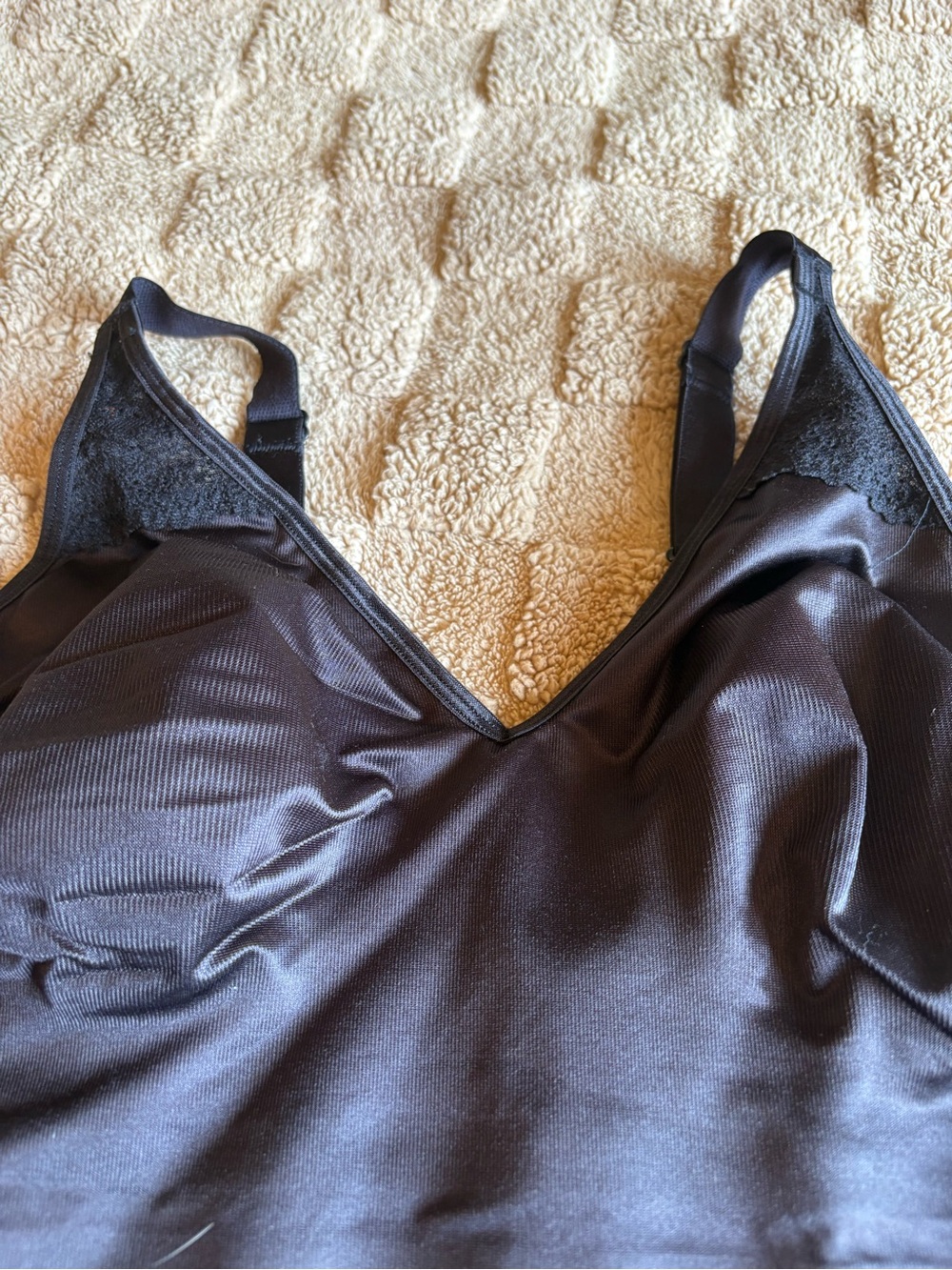 Ruby Ribbon Black  Cami - Picture 3 of 5